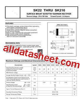 SK29 Datasheet(PDF) - Diotech Company.