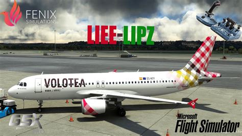 Fenix A Real Life Volotea Ops On Vatsim Cagliari To Venice