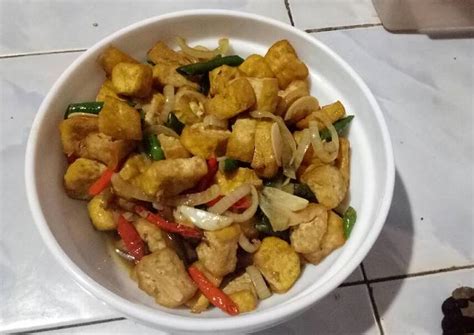 Resep Tahu Kecap Pedas Oleh Wulan Rachmawati Cookpad