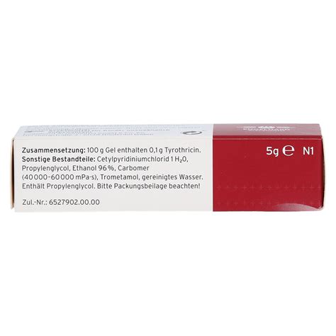 Erfahrungen zu TYROSUR Gel 5 Gramm N1 - medpex Versandapotheke