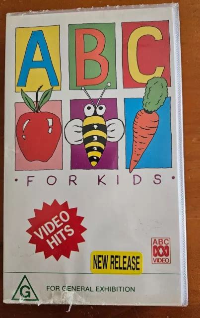 ABC FOR KIDS VHS Video Tape $5.00 - PicClick AU