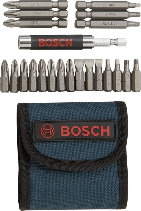 Bosch T Piece Assorted Set Screwdriver Bits With Included Pouch