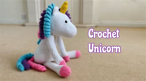 Easy Crochet Unicorn Amigurumi Unicorn Youtube