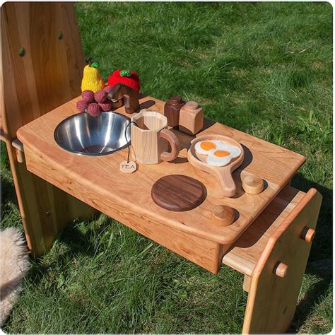 Wooden Play Kitchen - Etsy