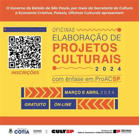 Oficina De Elabora O De Projetos Culturais Nfase Em Proac