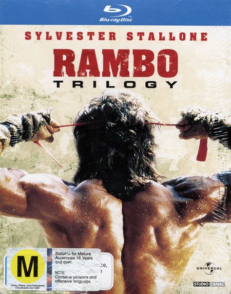 Rambo Trilogy Disc Set Image At Mighty Ape Nz