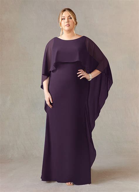 Plum Plus Size Mother Of The Bride And Groom Azazie