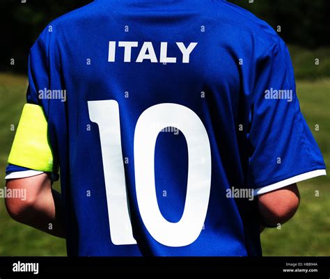 soccer jersey Italy Stock Photo - Alamy