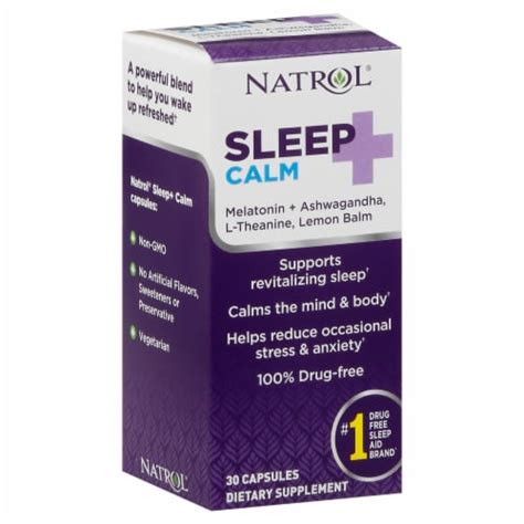 Natrol Sleep Calm 30 Capsules Case Of 1 30 CP Each Kroger