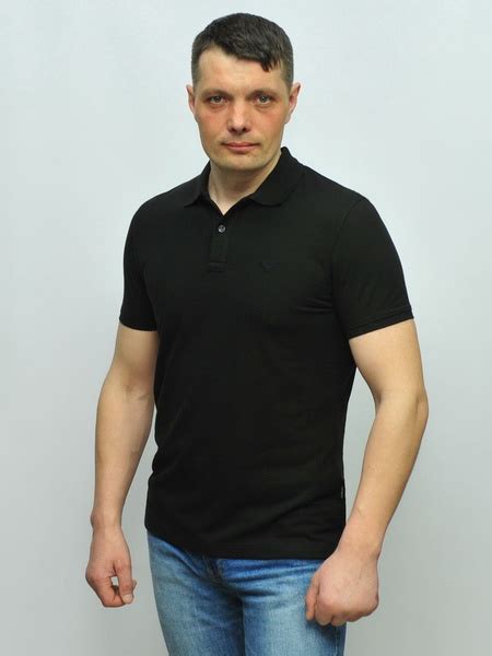 Поло Caporicco, размер 58, цвет черный, 70% хлопок, 20% вискоза, 10% ...