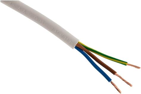 Ho Vv F G Electrical Power Cable M White Amazon Be Tools