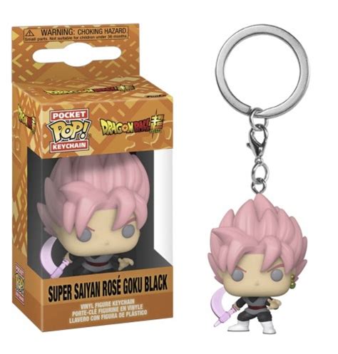 Chaveiro Funko Pop Keychain Dragon Ball Super Goku Black With Scythe