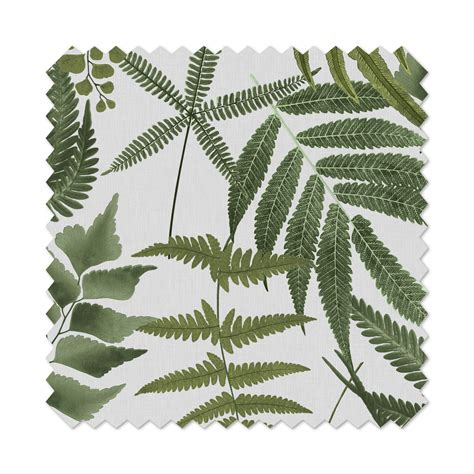 Midsummer Fern Lush Roman Blind | Made to Measure Roman Blinds | Graham
