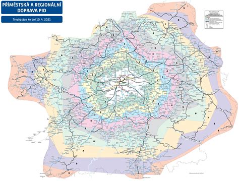 PID Doprava mapa příměstské linky Praha na mapě Mapy metra Metro