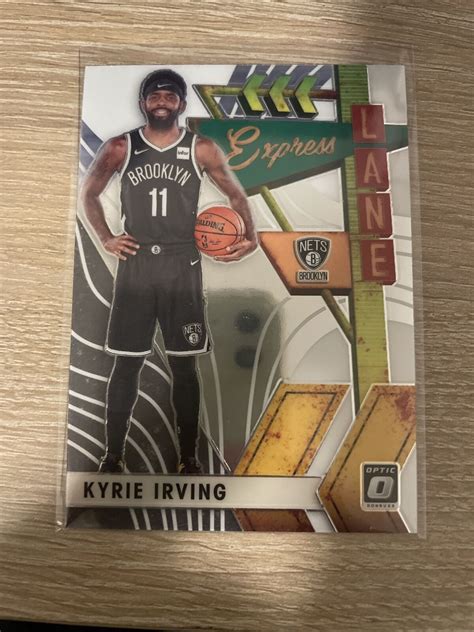 2019 20 Panini Donruss Optic KYRIE IRVING Express Lane Insert Brooklyn