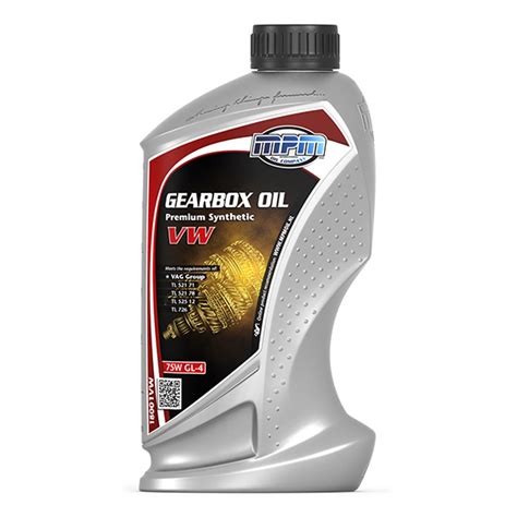 Gearbox Oil 75W GL-4 Premium Synthetic VW 1L - Ανταλλακτικά Αυτοκινήτων ...