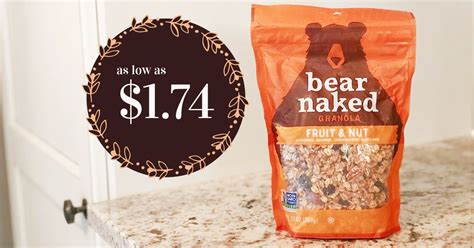 Bear Naked Granola Is As Low As With Kroger Mega Event Kroger Krazy