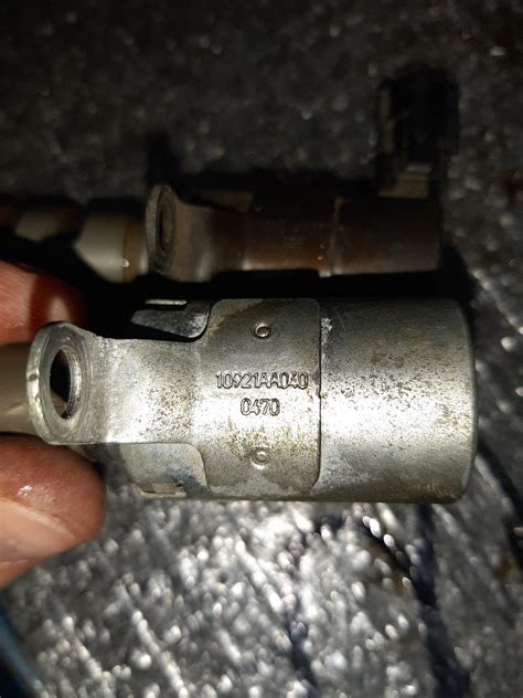 Клапан электромагнитный изменения фаз ГРМ.замена — Subaru Outback (BP ...