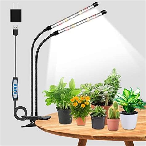 Wolezek Grow Lights For Indoor Plants Full Spectrum Led Plant Light