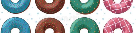 Sweets Doughnuts Stock Illustrations 364 Sweets Doughnuts Stock Illustrations Vectors