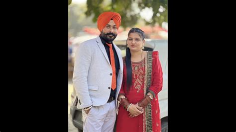 Gurbaksh Kaur Weds Paramjeet Singh Royal Studio Gohlani 95921 12073