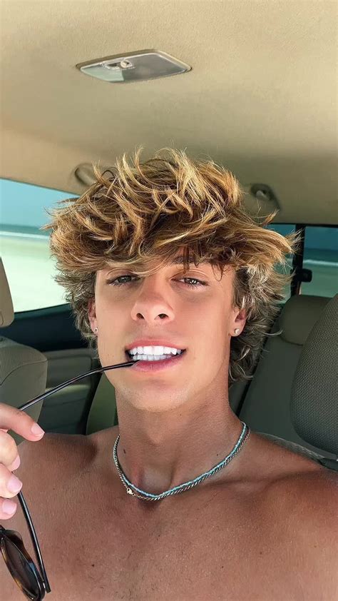 TikTok Brycebuse Blonde Guys Cute Blonde Guys Blonde Hair Boy