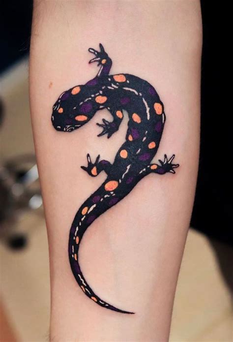 Salamander Tattoo Get An Inkget An Ink Picture Tattoos Unique