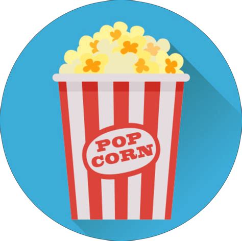 Popcorn Icon Popcorn Flat Vector Png Clipart Large Size Png Image