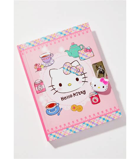 Hello Kitty Locking Diary: Tea Time