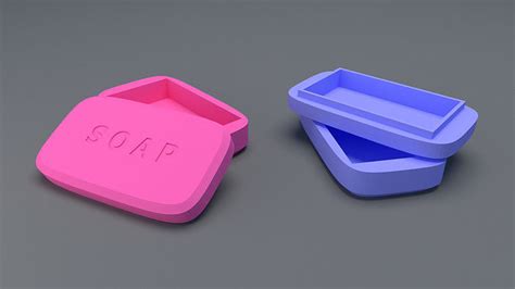 Soap Bar Storage Box 3D model 3D printable | CGTrader