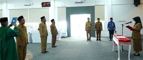 Ladang Berita Pj Sekdakab Batu Bara Lantik 3 Pejabat Administrator