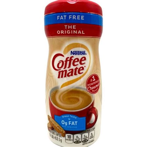 Coffee-Mate Fat-Free Original Powder Coffee Creamer 16 oz - Blue ...