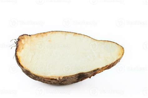 Yam Isolated In White Background Dioscorea Spp 26370290 Stock Photo