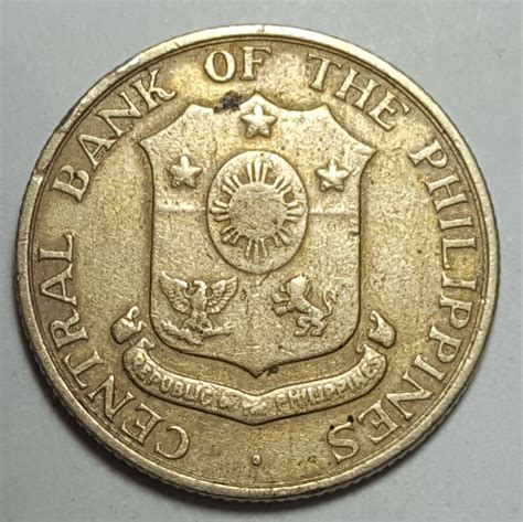 1962 Ten Centavos Central Bank Of The Philippines Circulated Etsy