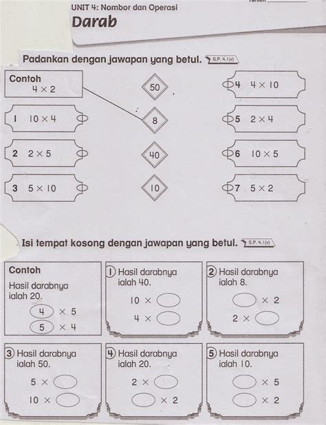 Belajar Matematik Tahun 5