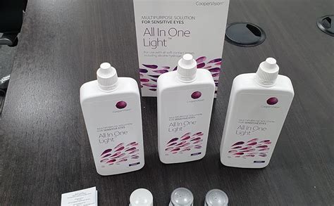 CooperVision All in One Light 3 Month Pack 3x250ml : Amazon.co.uk ...