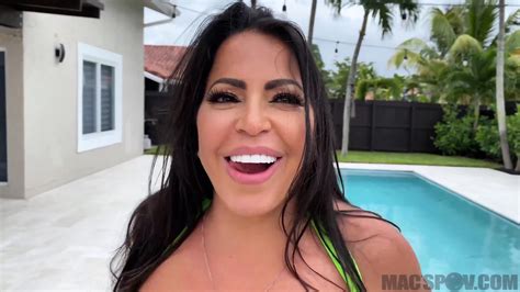 Julianna Vega Gets Her Big Oiled Ass Fucked On A Couch By JMac S Big White Cock