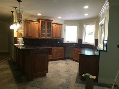 Downstairs Terrace Kitchen Backsplash Added October