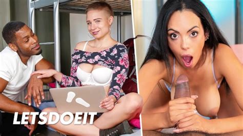 Full Video Cute Girls Gabi Gold Katrina Moreno Take On The Biggest Black Cocks HORNY