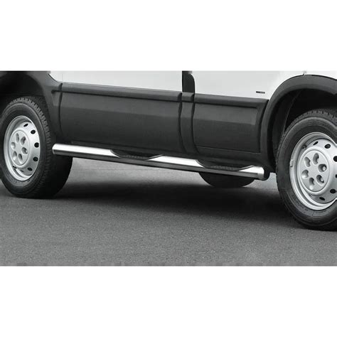 Estribos Laterales Acero Inox 80 Mm IVECO Daily MWB 2006 2012 SER4X4