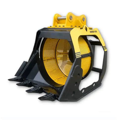 Monde Excavator Rotary Screening Bucket 3t5t8t12t20t25t30t45 Ton In Hot