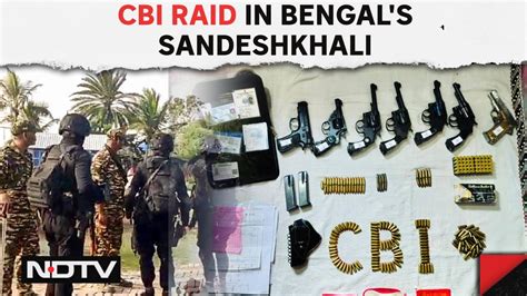 Sandeshkhali News CBI Recovers Arms Ammunition In Sandeshkhali Raid