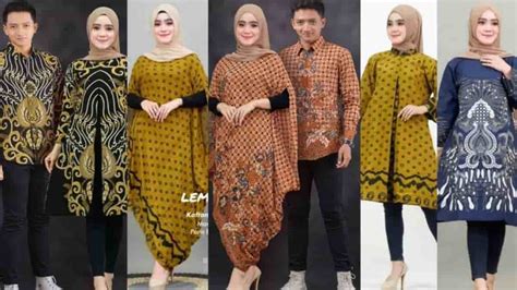 Model Baju Batik Tunik Terbaru Cocok untuk Berbagai Acara