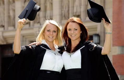 Identical Twins Graduate With A First In Same Degree From The