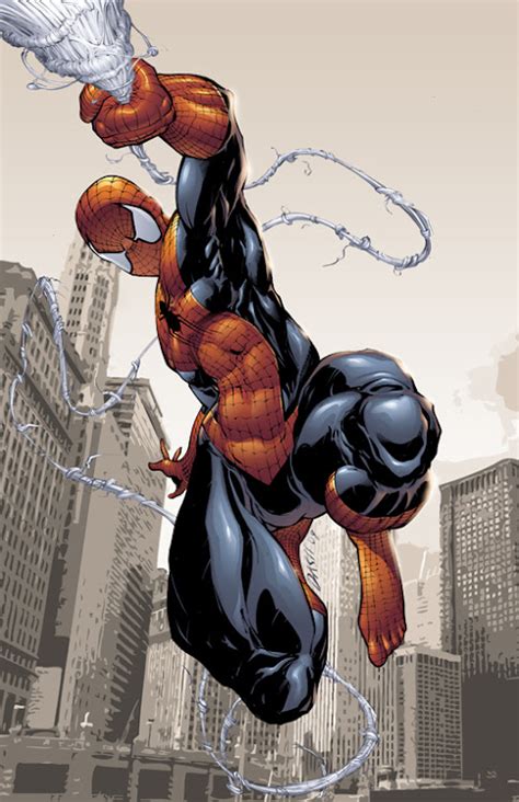 The Amazing Spider Man Kick Ass Comic Art