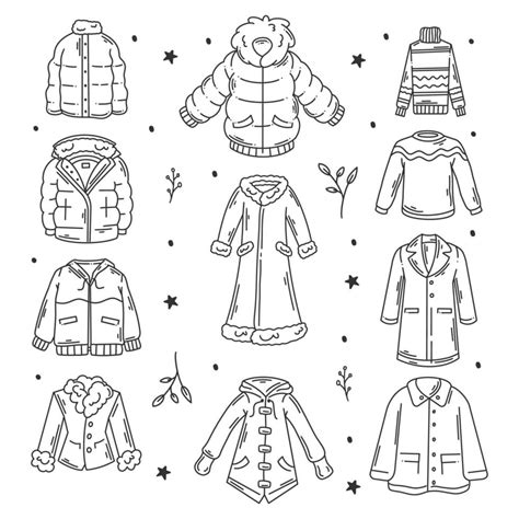 Coloring Pages Coats