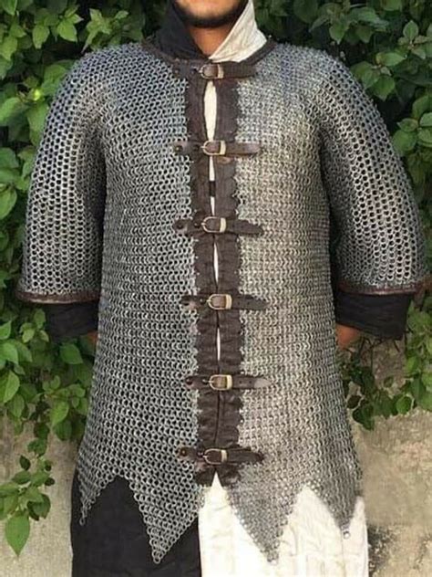 Chainmail Shirt 9mm Flat Riveted With Washer Chainmail Shirt - Etsy