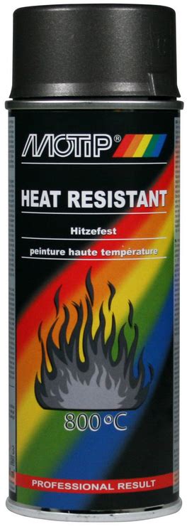 Motip Heat Resistant Värmefärg Antracit 400 ml