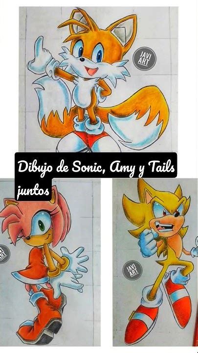 Como Dibujar A Tails De Sonic Con Rotuladores Oleep Paso A Paso How To