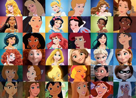 Most Popular Disney Girl Characters at Tracy Dibenedetto blog